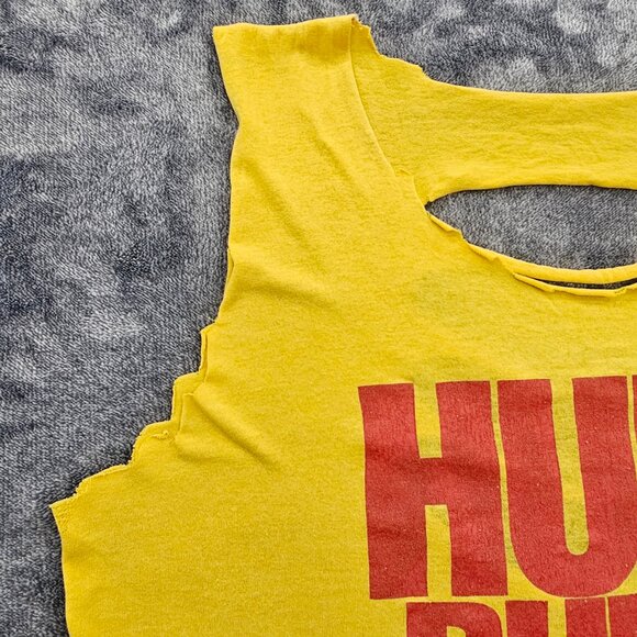 Vintage  Hulk Hogan  T-Shirt tank top Unisex no size HULK RULES no tags WWF - Picture 7 of 16